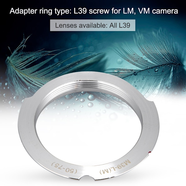 L(M39) LM 35-135mm adapter for Leica M39 LSM LTM objektiv for Leica VM ZM Techart LM-EA7 50-75