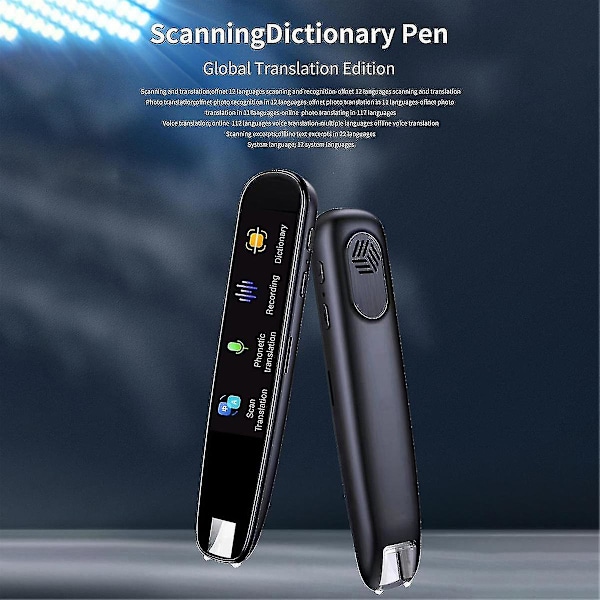 Sprog Oversætter Pen WIFI Scan Læse Pen Offline Oversættelse Pen Ordbog Pen Intelligent Scanning Pen