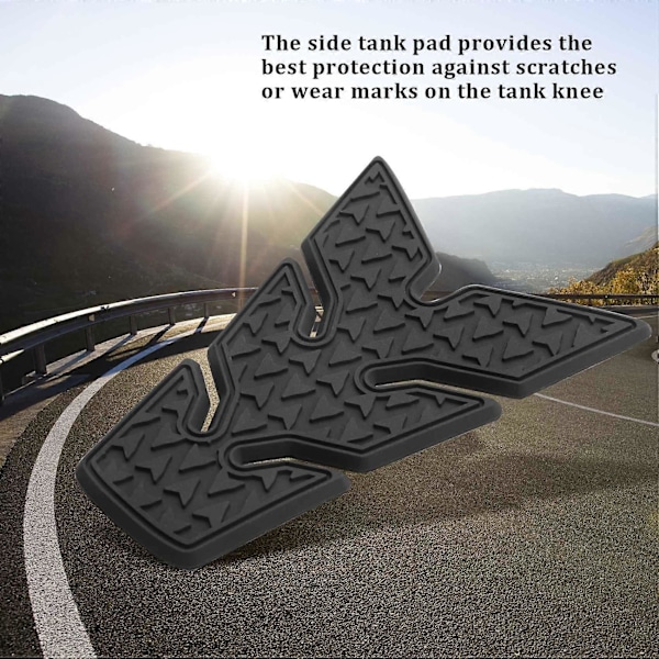 Motorcykel Halkskydd Sido Tank Pad Skyddsdekaler För Mt07 Mt-07 2021 Vattentät Pad【】