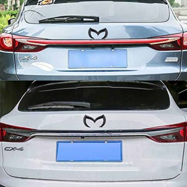 Tech Bagklap Evil M Emblem Logo Dekor Emblem Mærkat, Kompatibel med Mazda 3 6 CX MX Miata