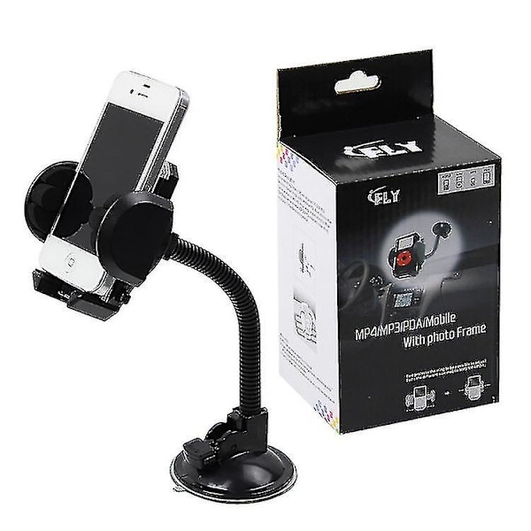 Bilholder Smartphone Forrude Fleksibel Arm 360