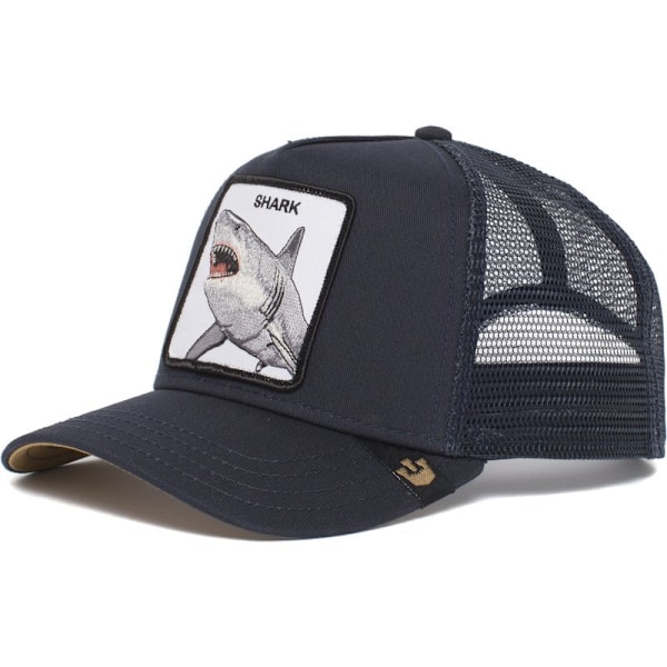 Damer Herre Dyr Brodert Mesh Baseball Caps Snapback Haihatt