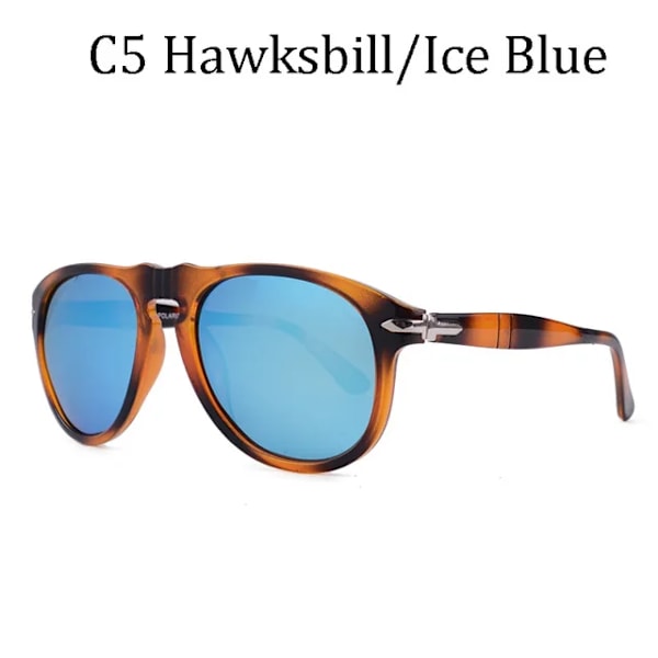 2022 Muoti James Bond 007 Vintage-tyyliset polarisoidut ajolasit miehille, vintage-klassikkolasit Oculos De Sol Masculino 649 C5 649 C5 UV400