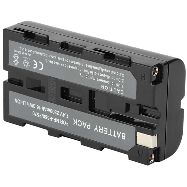 NPF550/NPF570 7.4V 2400mAh Kamera-videokamera Täysin Dekoodattu Akku Sony2:lle