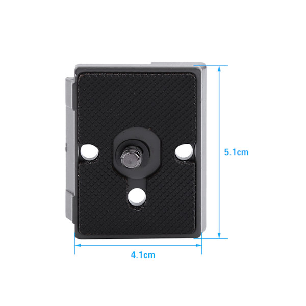 Snabbkopplingsplatta för kamera med 1/4 tum skruvhål, kompatibel med Manfrotto 200PL-14
