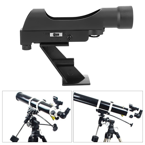 Punainen pistetähtäin tähtien etsintälaite Celestron 80EQ 80/90DX SE -tähtikaukoputkelle