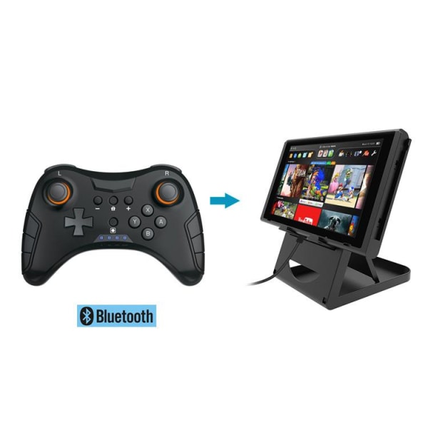 Bluetooth DOBE TNS-1724 trådløs håndkontrol Switch android mv Black one size