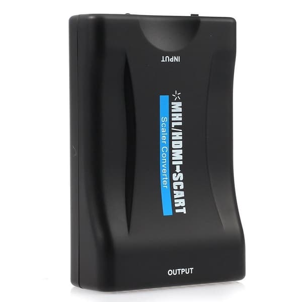Muunna HDMI Scart-laitteeksi Black