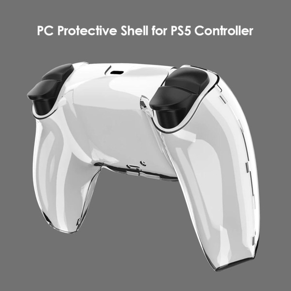 PC Hård Skydd Kontroll Playstation 5 Transparent Transparent one size