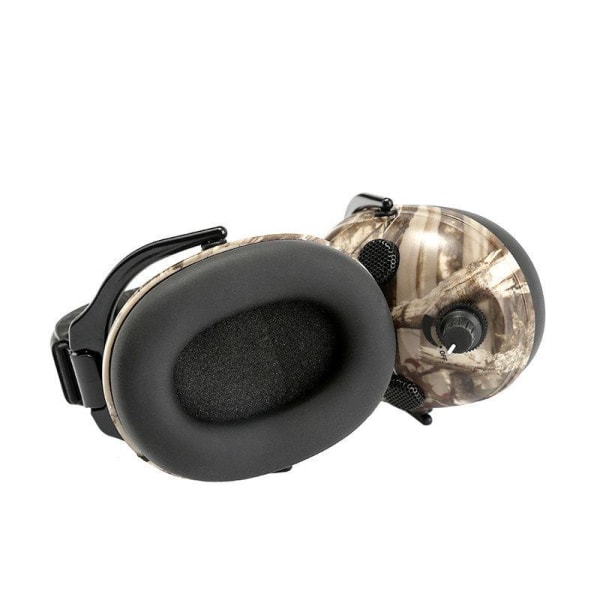 Sort Aktiv hørebeskyttelse Aktiv støjreduktion 4X mikrofon Black one size