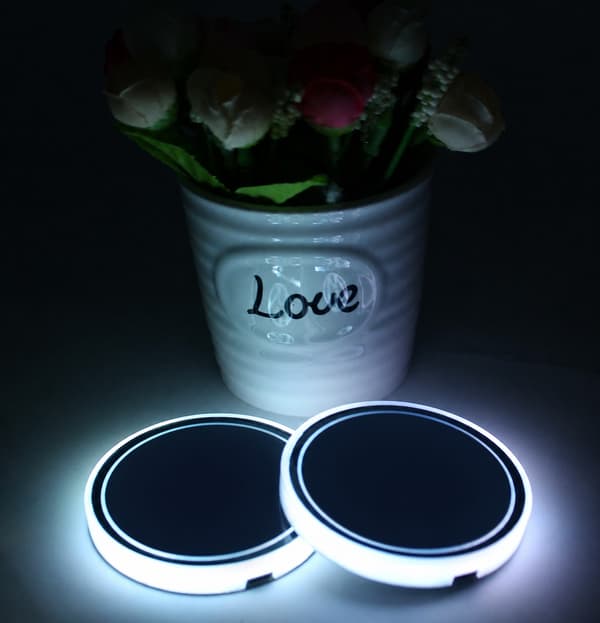 2X Volkswagen Led -alusta mukinpitimille Silver one size