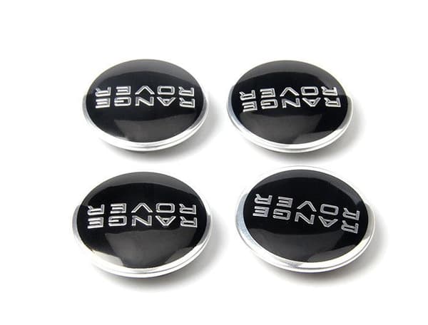 RR01 - 64MM 4-pakks Center Cover Range Rover Silver one size