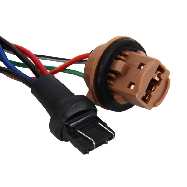 2x 7443 W21W T20 Dekoderresistens problemløsning Canbus Black one size
