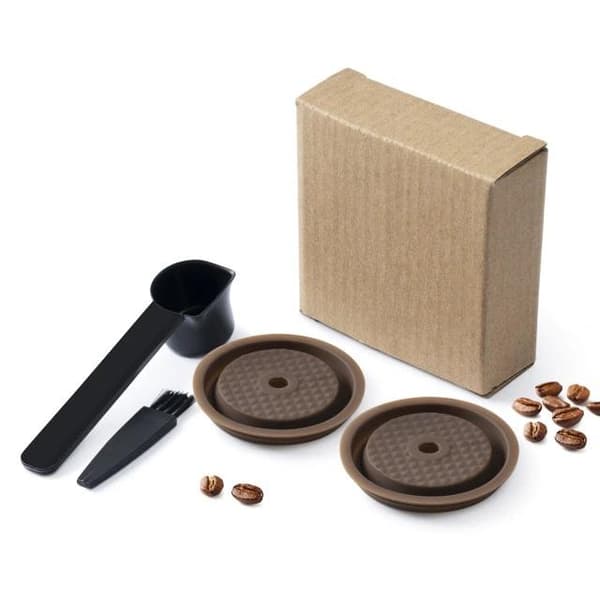 2X Kaffekapsel, Nespresso Vertuo som passer til Vertuoline Brown