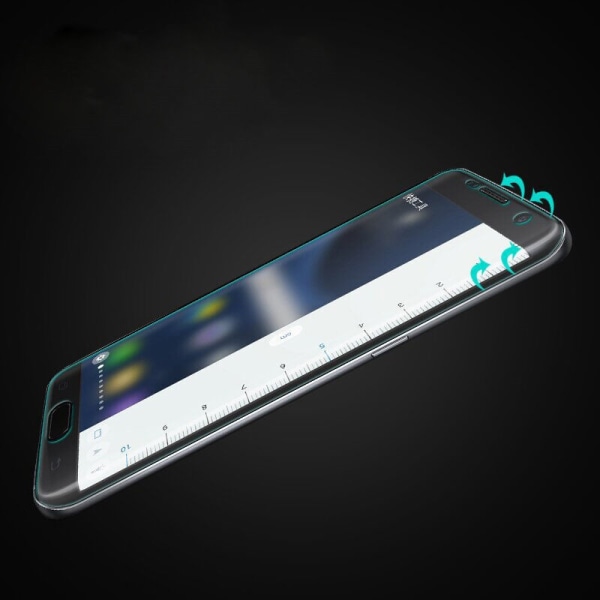 3x Heltäckande Skärmskydd för Samsung S8 i Plast Transparent one size