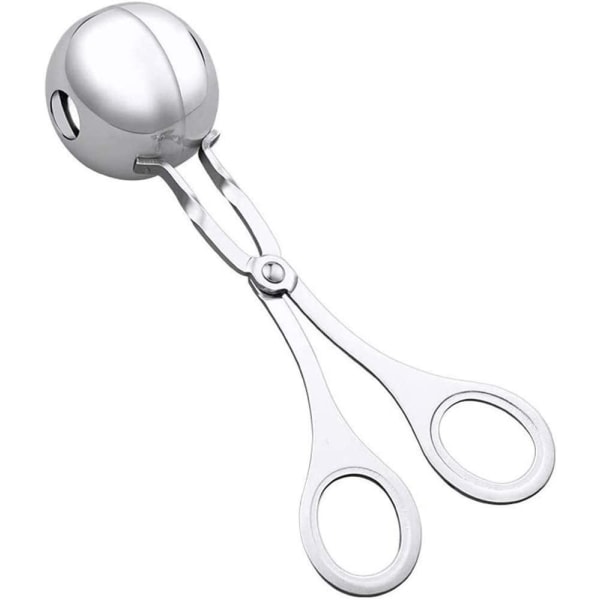 Lihapullat 35 mm pyöreisiin ja tasaisiin lihapulliin Silver one size