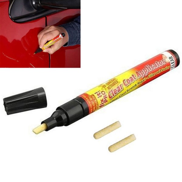 2x Lac Pen Scratch Removing Pen Transparent