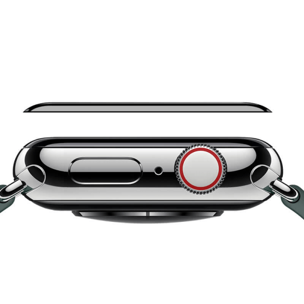 UV Ljus Displayskydd i härdat glas till Apple Watch 42mm Transparent one size