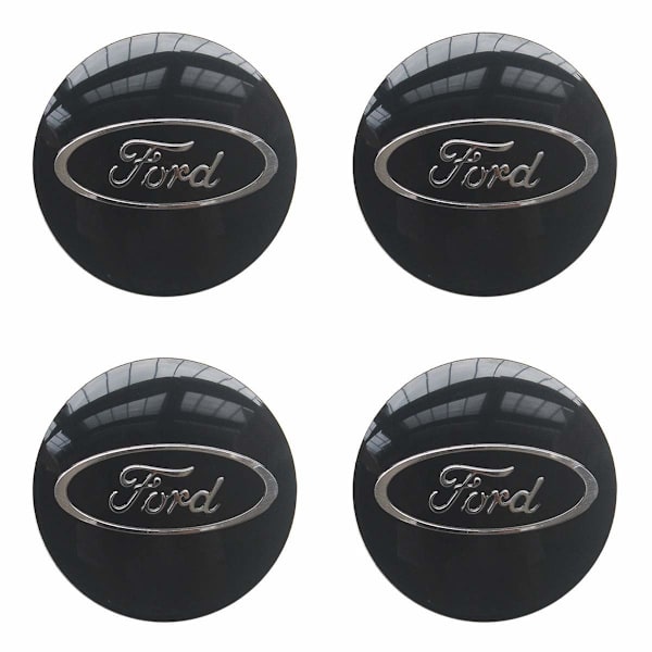 F01 - 54MM 4-pack Center kattaa Fordin Silver one size