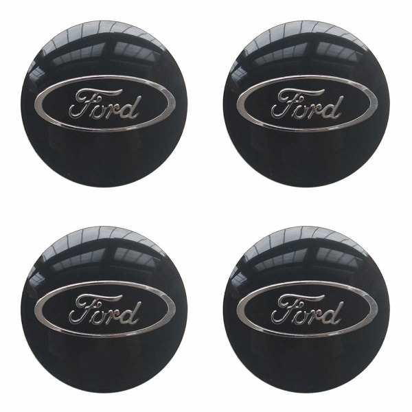 F01 - 54MM 4-pak Center dækker Ford Silver one size