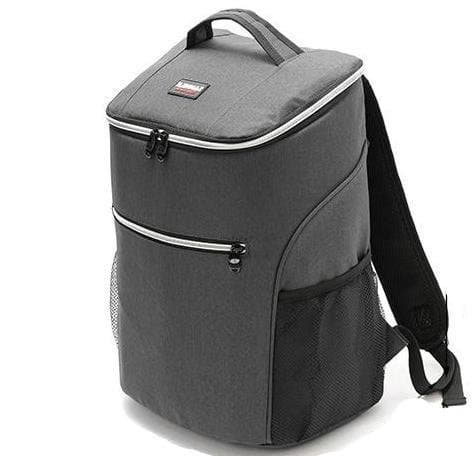 20L Fleksibel kjøleryggsekk med Extra Space Grey Grey one size