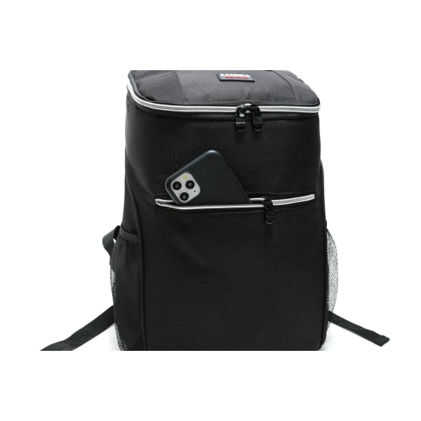 20L Fleksibel kølerygsæk med Extra Space Black Black one size