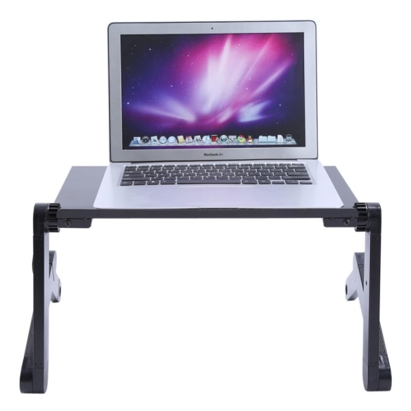 Stort Multifunktionellt Laptopbord med Musbord samt Kylfläkt Transparent