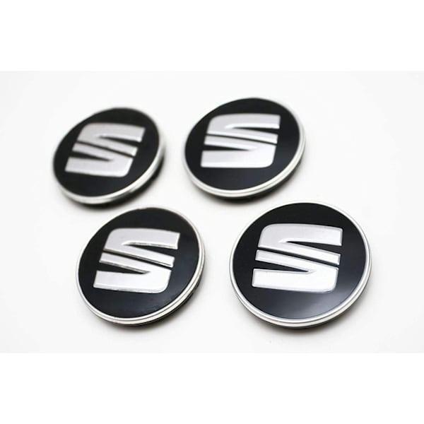Seat05 - 60MM 4-pak Center dækker sæde Silver one size