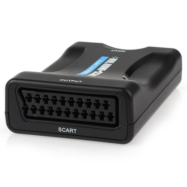 Muunna HDMI Scart-laitteeksi Black