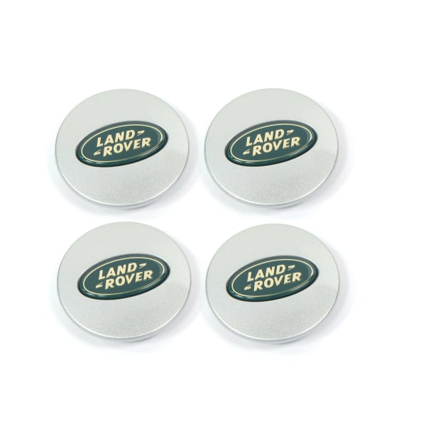 LR05 - 62MM 4-pak Center Rover Land Rover Silver one size