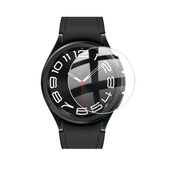 2x Hærdet glasskærmbeskytter til Samsung Galaxy Watch 47mm Transparent one size