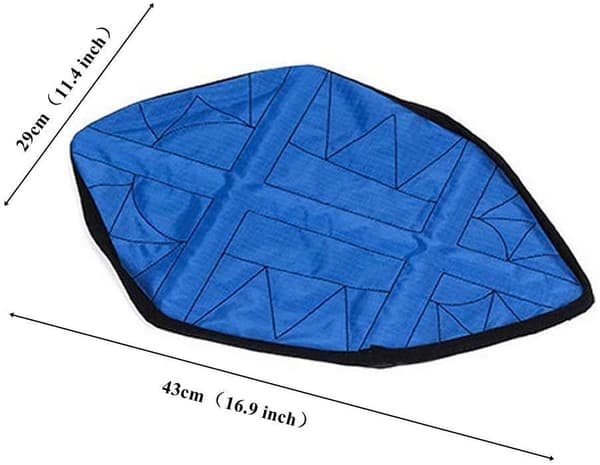Håndfri skobeskyttelse, for at sætte beskyttelsen uden besvær Blue one size