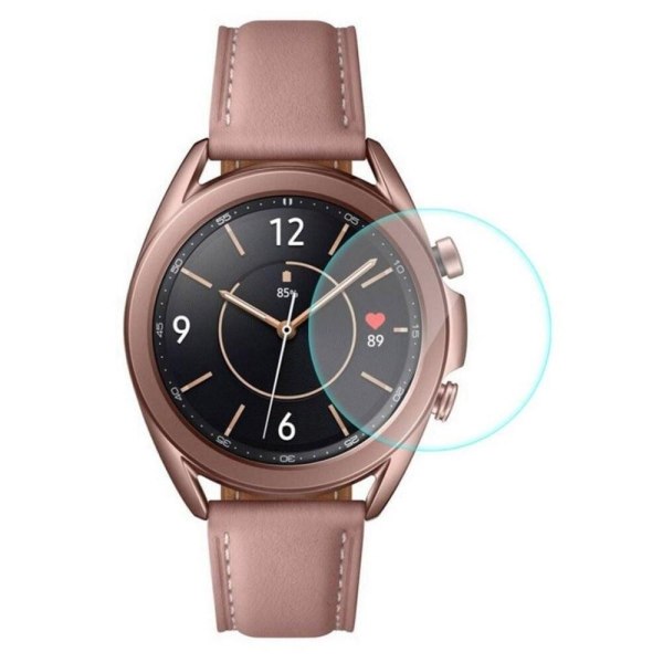 2x Karkaistu lasinen näytönsuoja Samsung Galaxy Watch 41mm: lle Transparent one size