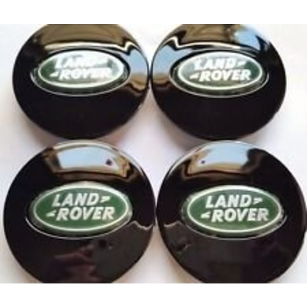 LR06 - 62MM 4-pakts Center Rover Land Rover Silver one size