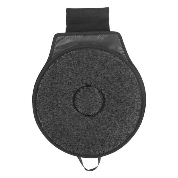Ergonomisk roterende sædehynde Drejelig ortopædisk spinning sædehynde Bilsædehynde Black