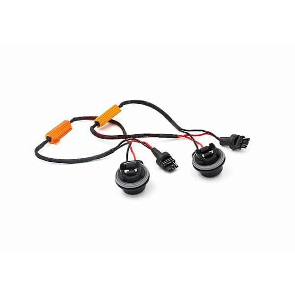 2x 3156 P27W T25 Dekoderresistens problemløser canbus Black one size