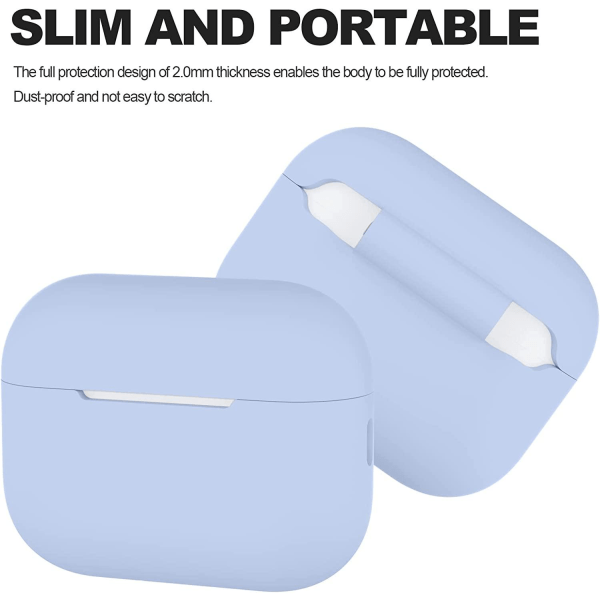 Blue Airpods PRO 2 Silikone skal Blue one size