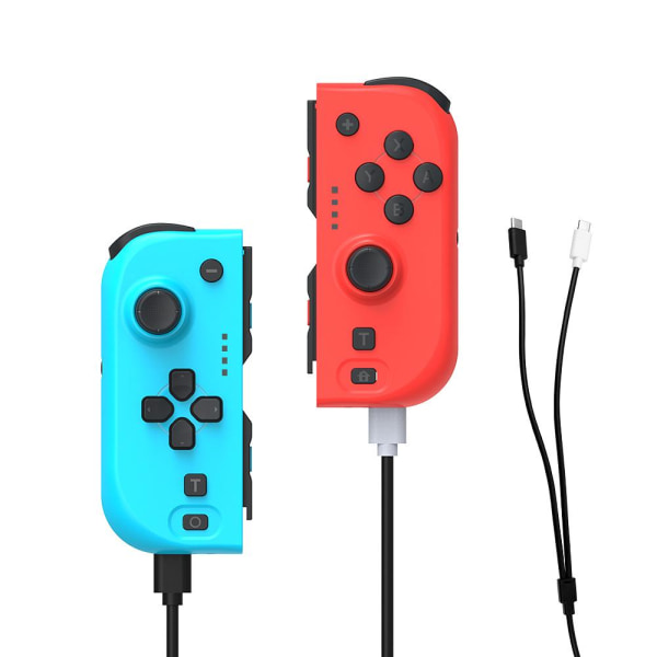 Joy Pad-kontrollere for Nintendo Switch rød og blå Red one size