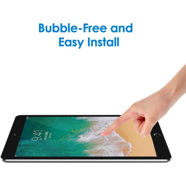 2x Hærdet glas skærmbeskytter til iPad Pro 12,9 tommer Transparent