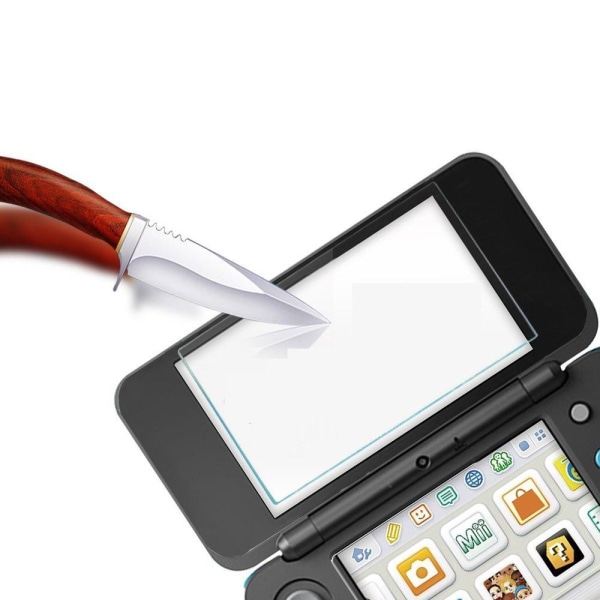 Nintendo 2DS XL Härdat glas skärmskydd Screenprotector Transparent