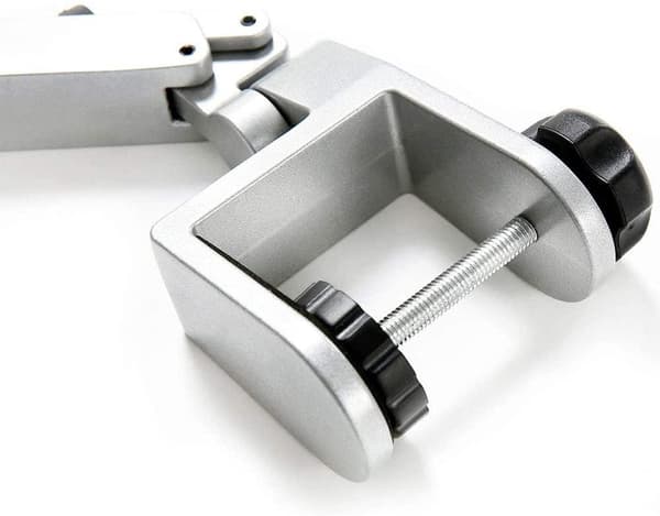 Bevegelig underarmsstøtte Justerbart aluminiumsølv Silver