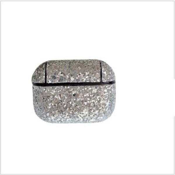 Diamant etui til Apple Airpods Pro - Sølv Silver one size