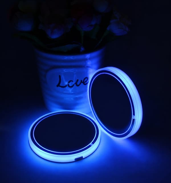2X Volkswagen Led -alusta mukinpitimille Silver one size