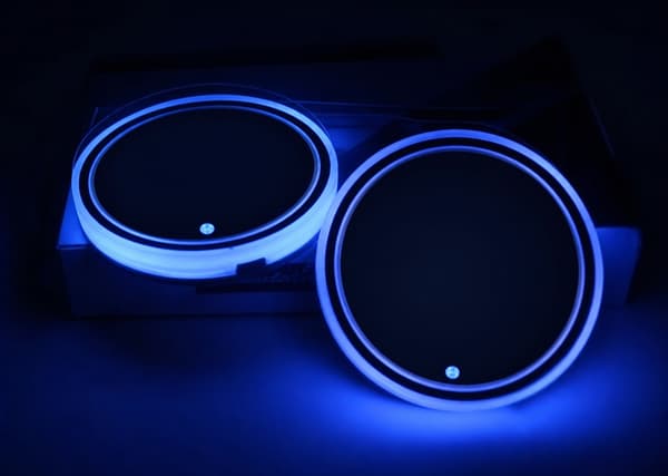 2X Volkswagen Led -alusta mukinpitimille Silver one size
