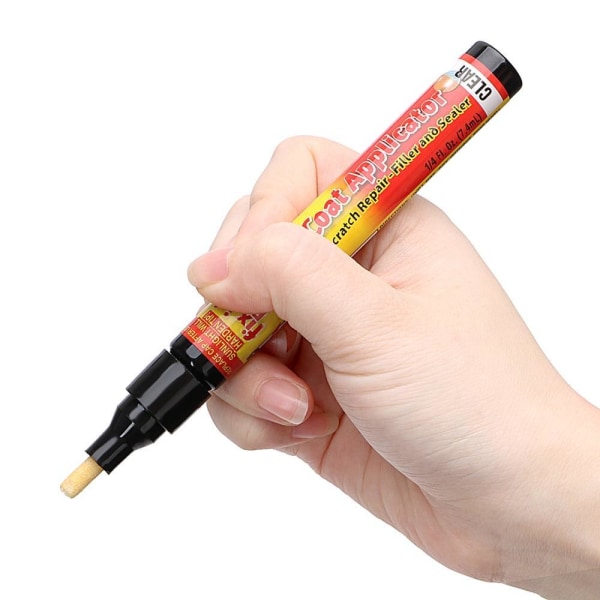 2x Lackpenna Repborttagare Scratch Removing Pen Transparent