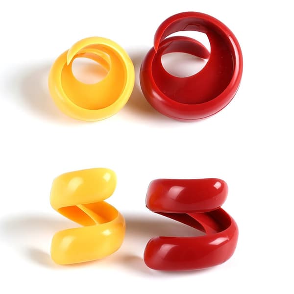 4X Spiral Pølseskærer Red one size
