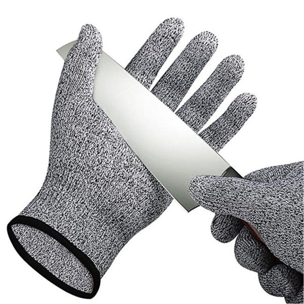 L Beskyttelseshandske til kok HPPE kategori 5 Grey