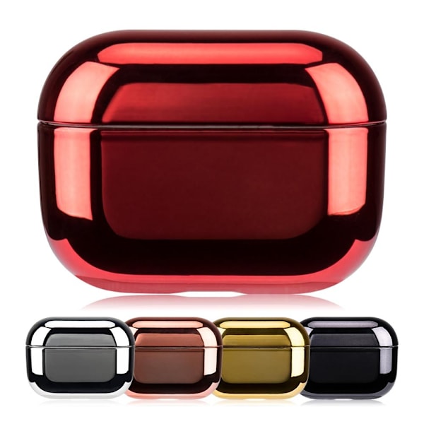 2x Rødt elektropladetaske Apple Airpods PRO Red one size
