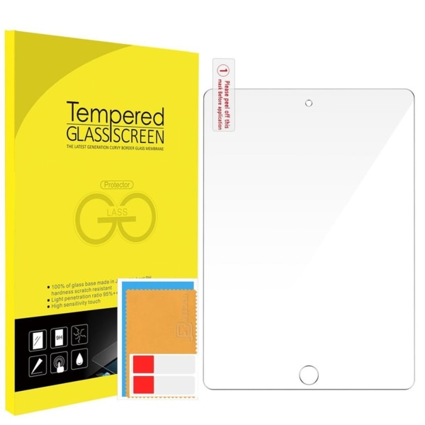 2x Displayskydd i härdat glas till iPad Air 1/2/gen 5/gen 6 9,7 Transparent