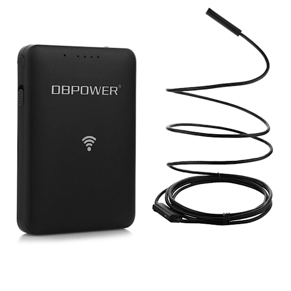 20M WIFI inspeksjonskamera for Android iPhone, Android, Windows Black